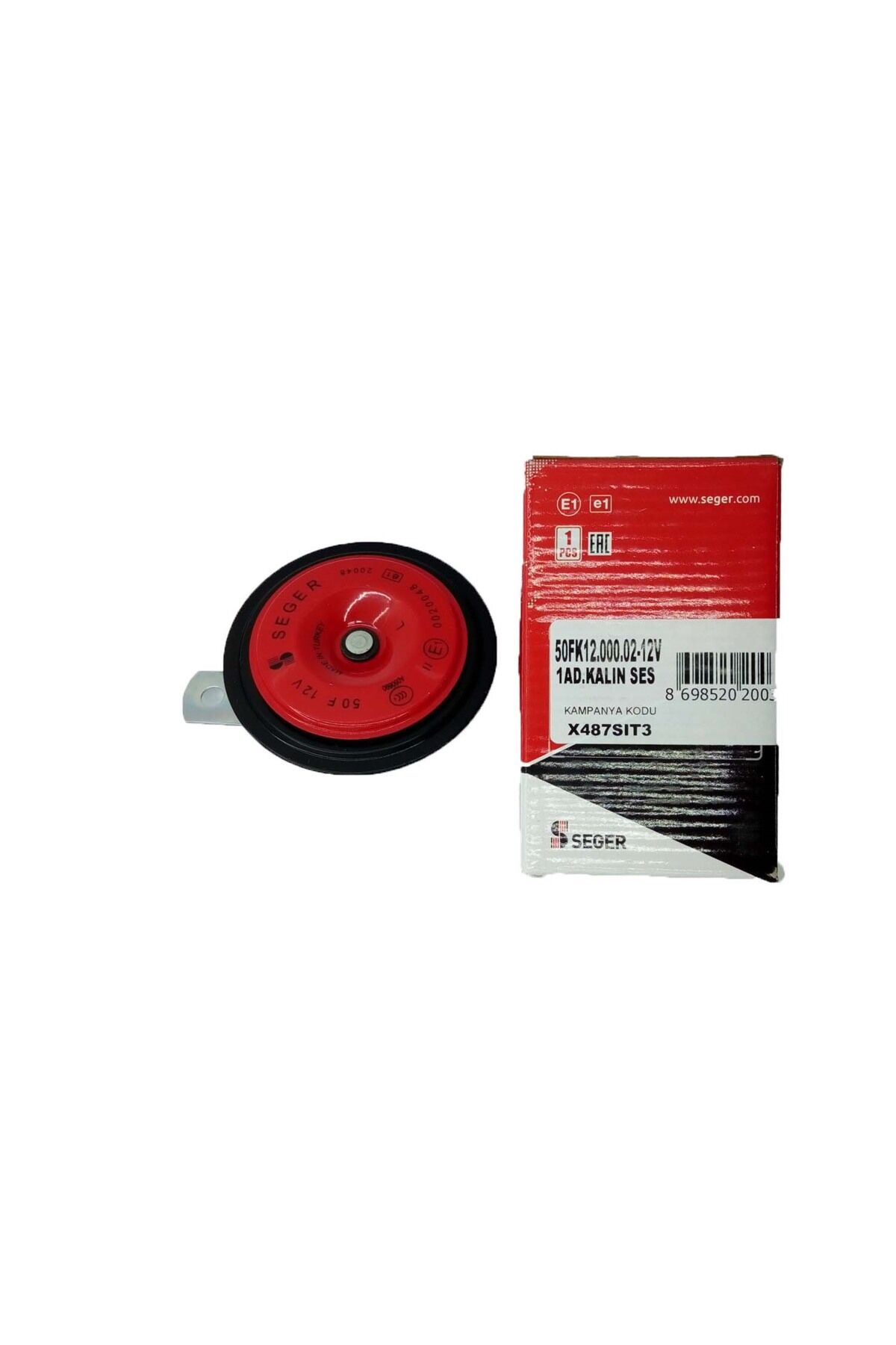 12V Korna Sıvamalı Didit Seger 335 Kalın Sesli