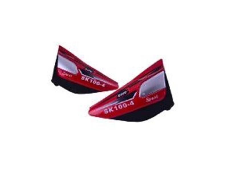Falcon Yan Kapak Sağ-Sol Kırmızı Çelik Falcon Sk100-3 Sport