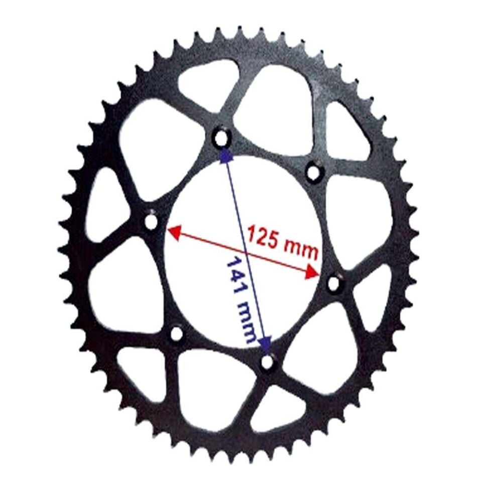 Cr125-250-Kx-Ktm Arka Dişli 520-54T İç 125X6 Delikli Ind
