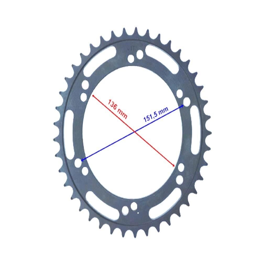 Aprilla 650 İe Arka Dişli 520-41T İç 136X6 Delikli Ind Öm