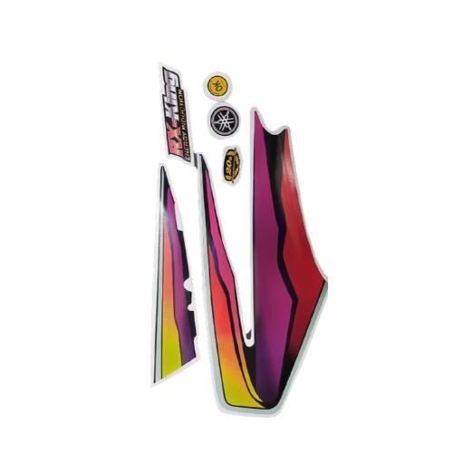 Yamaha Rx 135 King Siyah Renk Sticker Seti