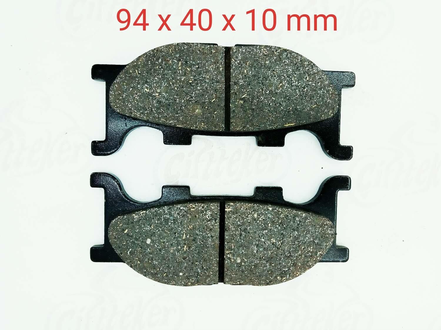 Bisan Ön Fren Disk Balatası Fa199 Zat 150 - Yamaha Mt-03