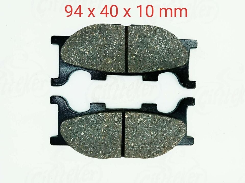 Bisan Ön Fren Disk Balatası Fa199 Zat 150 - Yamaha Mt-03