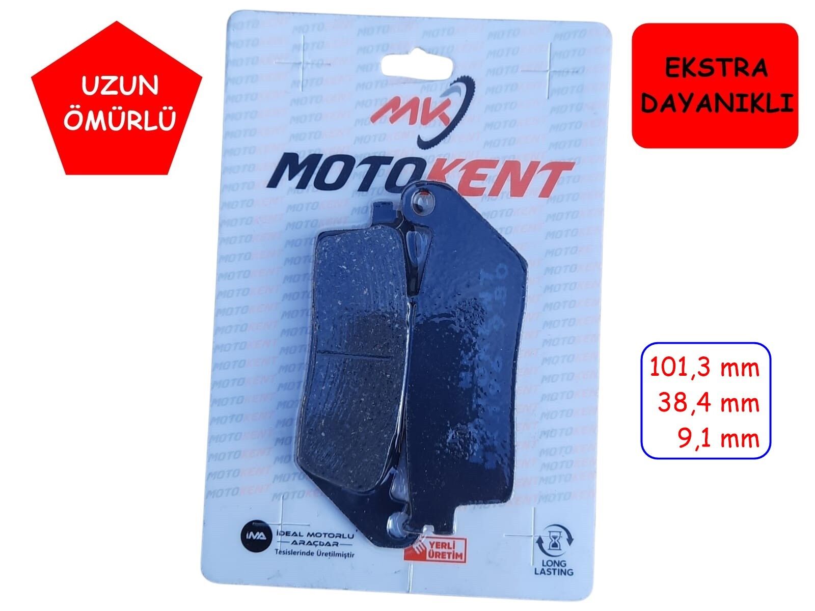 Mondial Ön Fren Disk Balatası Fa196 Mtk Z-One 180, Cbr250 Kawasaki Z750 (2007-10) - Suzuki İnazuma