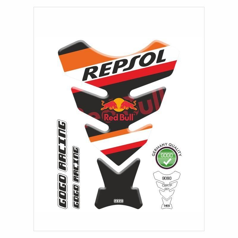 Honda Cbr 125Cc-250Cc 2005 - 2018 Uyumlu Tank Pad 001