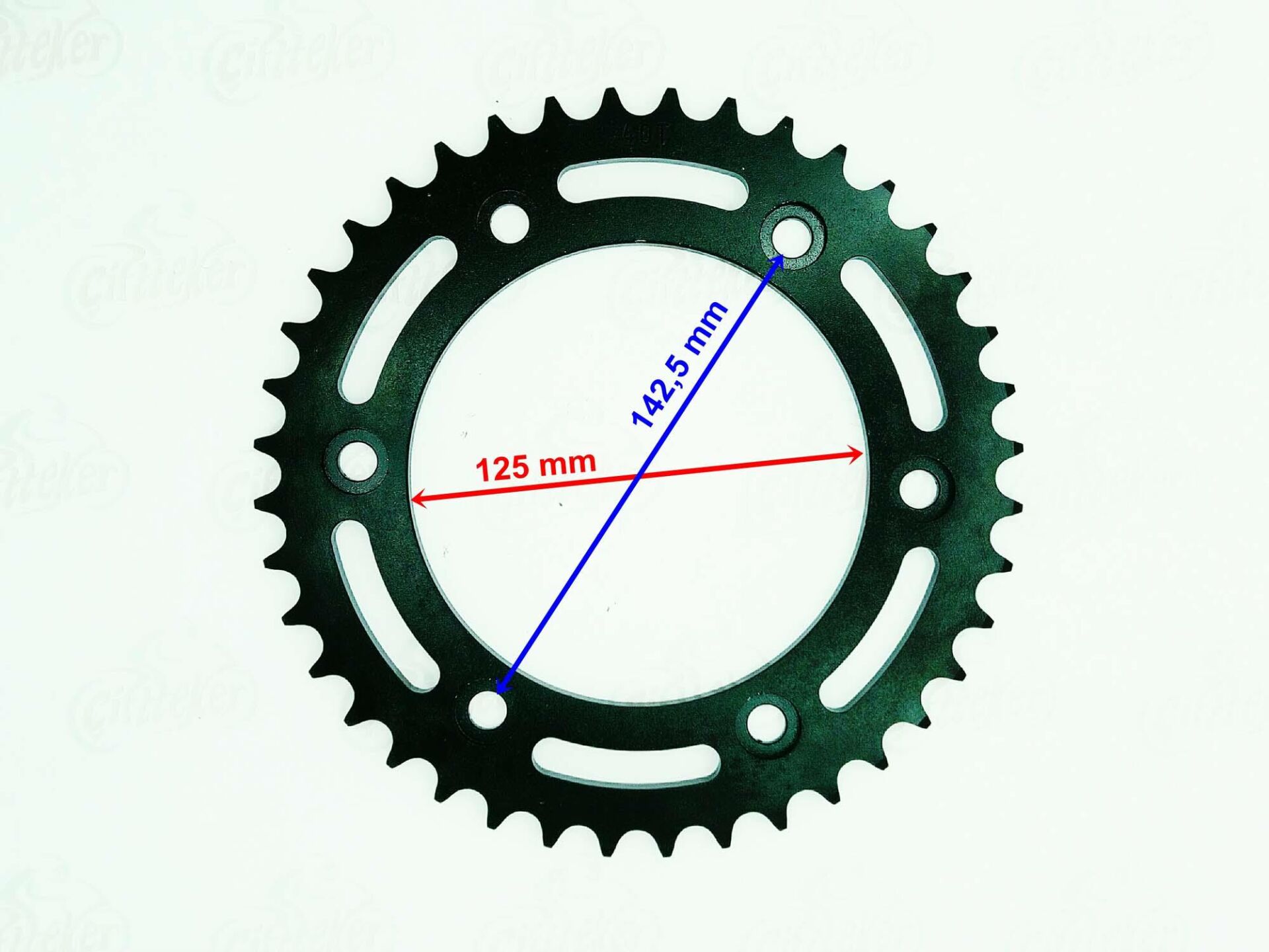 Honda Arka Dişli 520-39T İç 125 Mm 6 Delik Crf 250 L(2013-2018) 250 Rally(2017) Öm