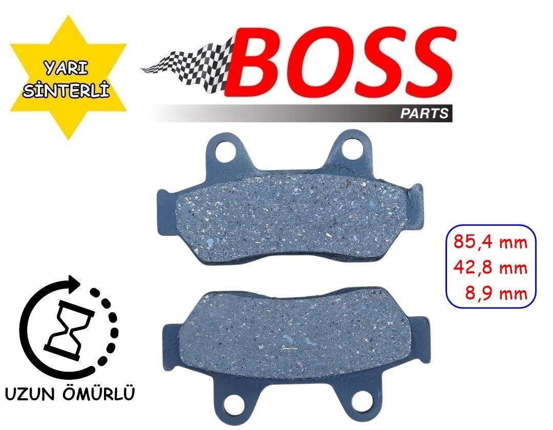 Honda Spacy 110 - Alpha Ön Fren Disk Balatası Boss Fa721