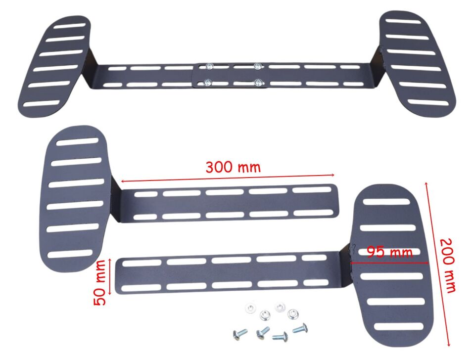 Scooter E-Bis Yan Basamak Uzatma Üniversal