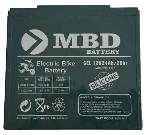 Akü Mbd 6 Dmz 22 12-24 Dik
