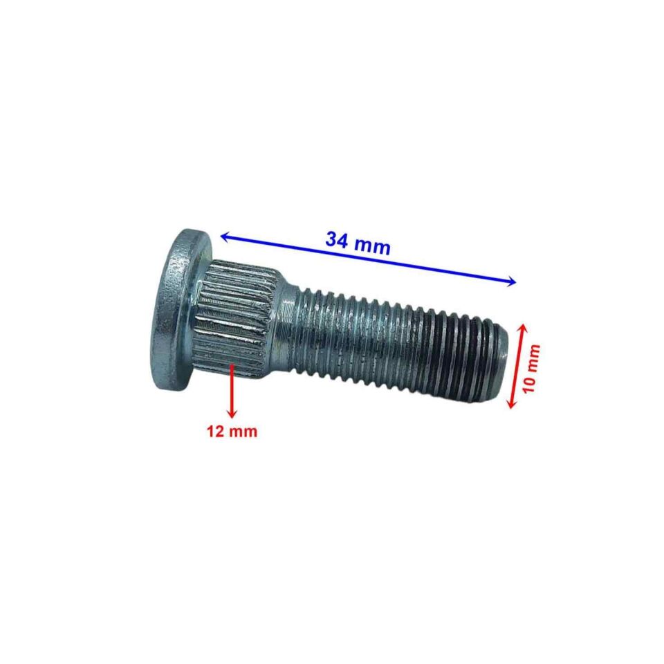 Atv Bijon M10-1,25-12,5-34 Mm Öm