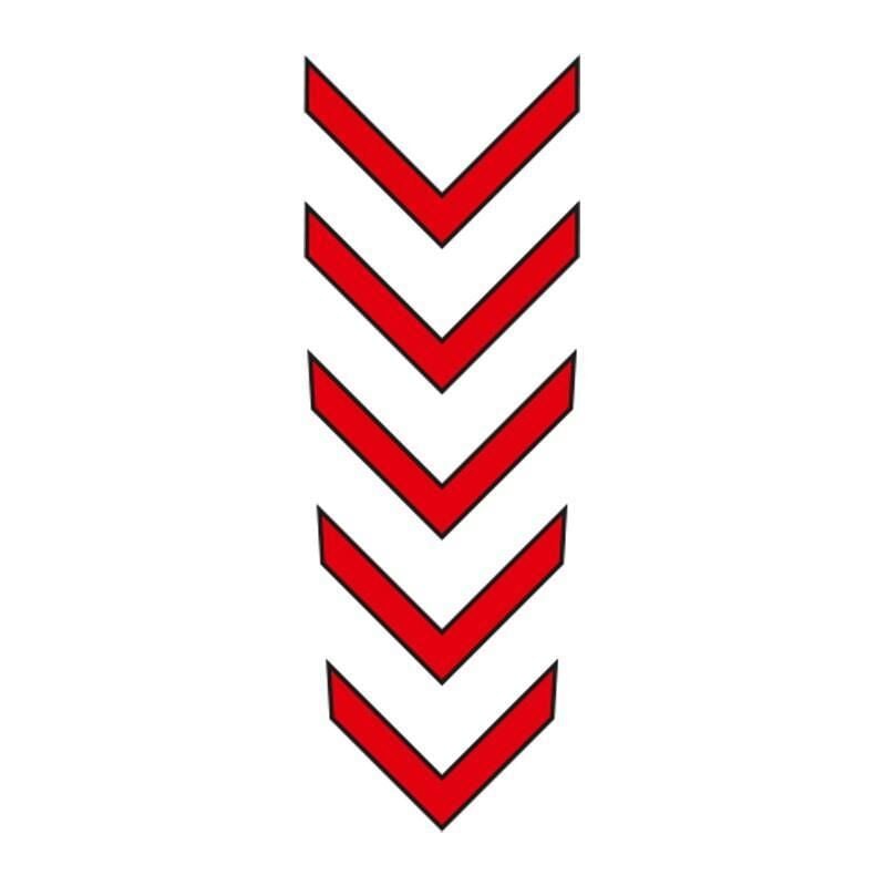 Cg Kırmızı Çamurluk Üst Sticker