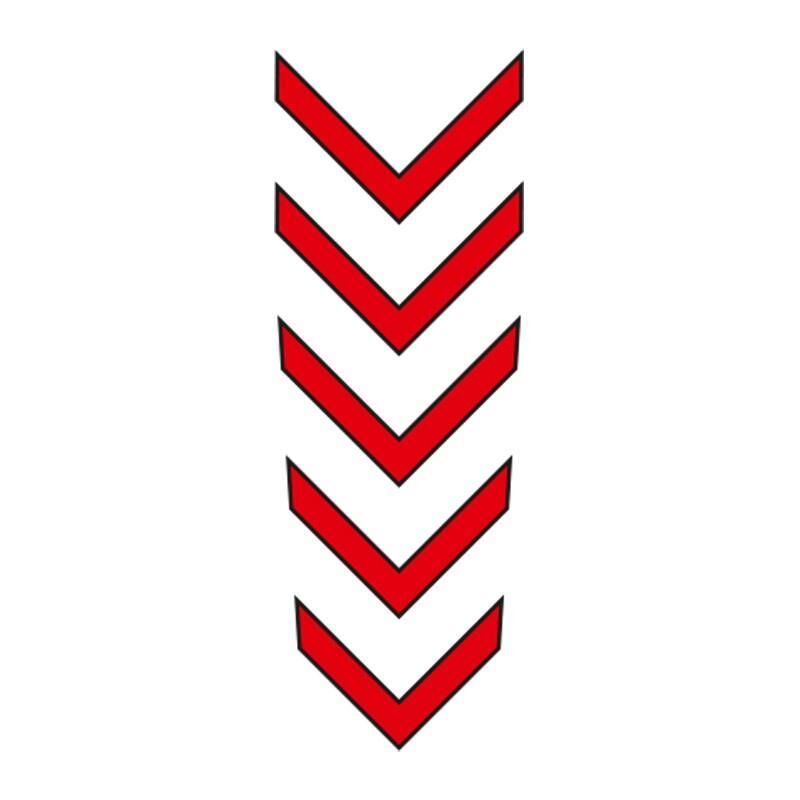 Cg Kırmızı Çamurluk Üst Sticker