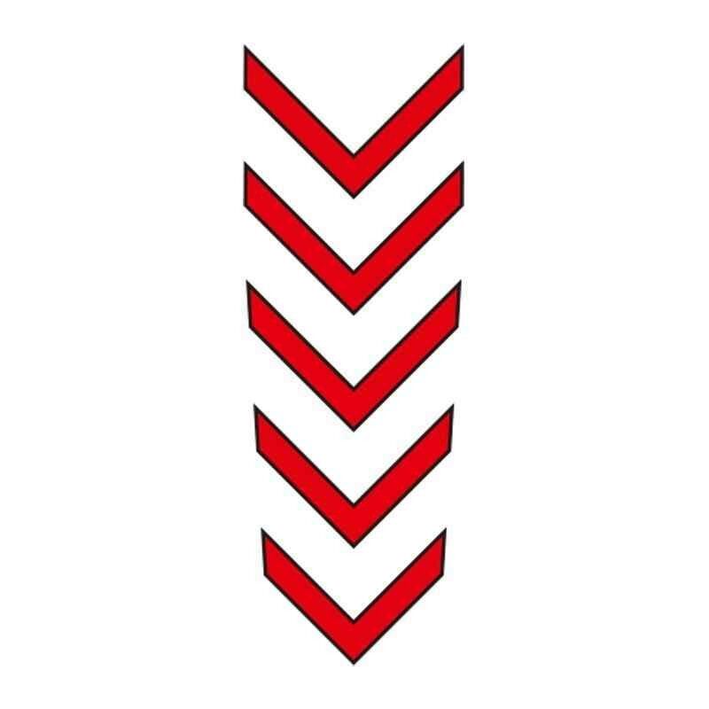 Cg Kırmızı Çamurluk Üst Sticker
