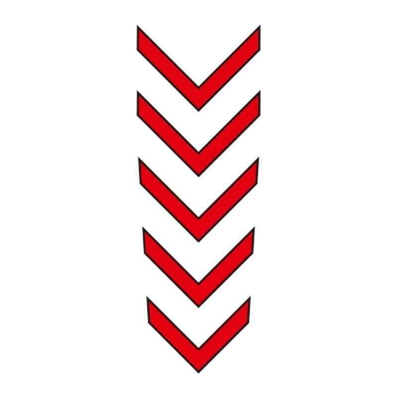 Cg Kırmızı Çamurluk Üst Sticker