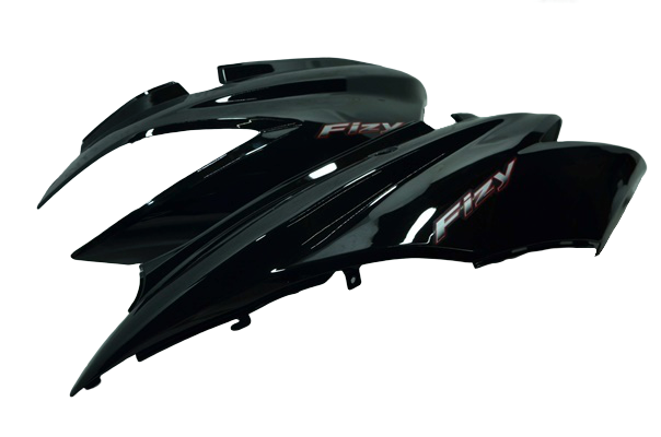 Fizy Uyumlu Sele Altı Yan Kapak Siyah