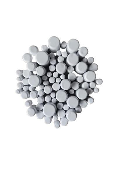 Vida/Somun Kapağı/Tapası Beyaz (80 Parça) Aym