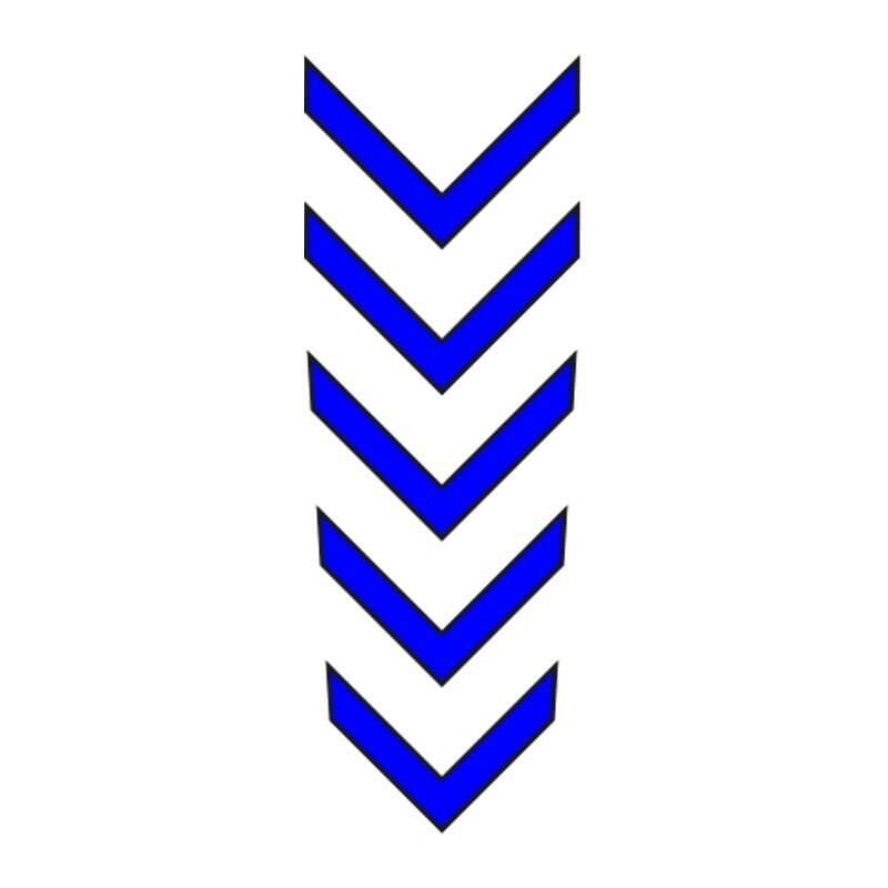 Cg Mavi Çamurluk Üst Sticker