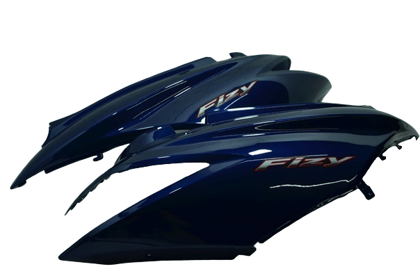 Fizy Uyumlu Sele Altı Yan Kapak Mavi