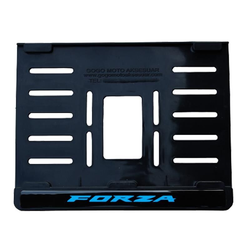 Honda Forza Uyumlu 2 Plastik (15X24 Cm) Kırılmaz Plakalık