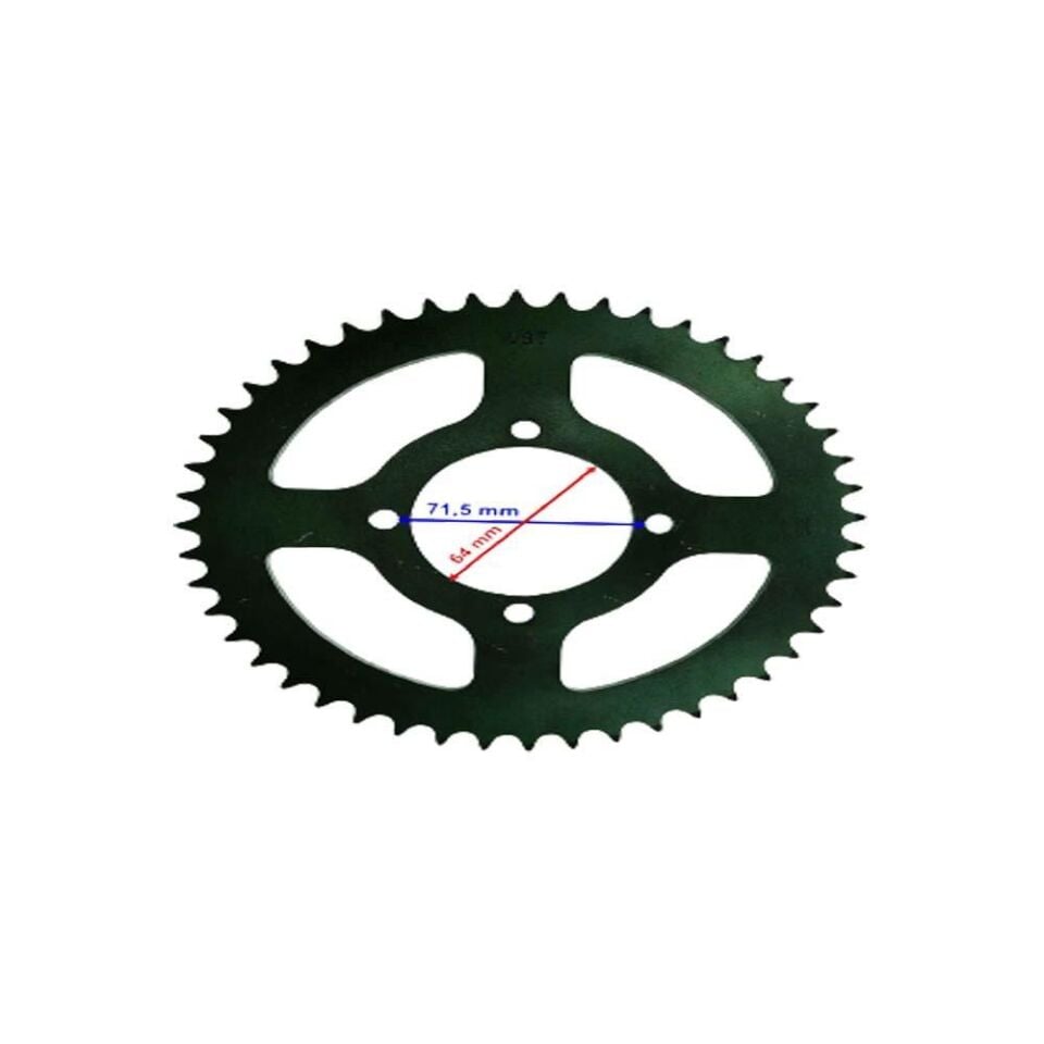 Ybr Uyumlu Arka Dişli 428-48T İç 64 Mm Ind Öm