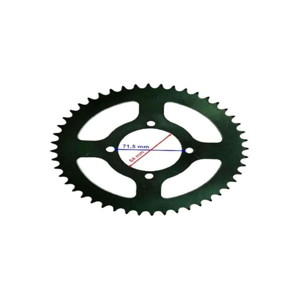 Ybr Uyumlu Arka Dişli 428-48T İç 64 Mm Ind Öm