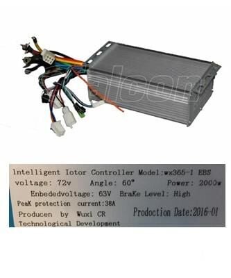 Falcon Hız Kontrol Cihazı (Cdı Beyin) E-Cup Power 2000(72W 40 Ah)(11)