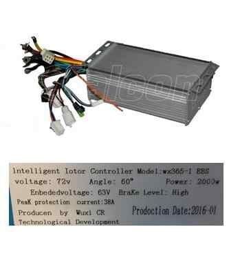 Falcon Hız Kontrol Cihazı (Cdı Beyin) E-Cup Power 2000(72W 40 Ah)(11)