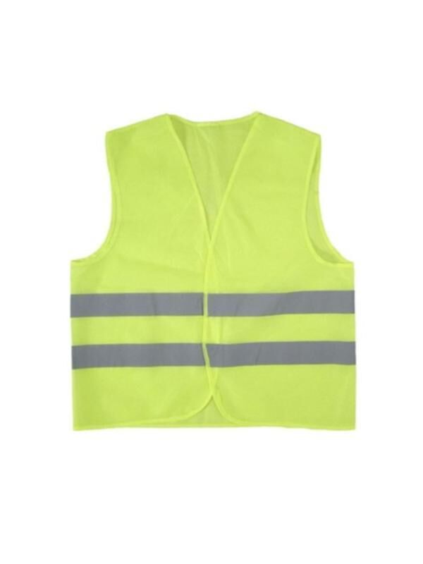 Reflektörlü Yelek Yeşil Cepsiz Model