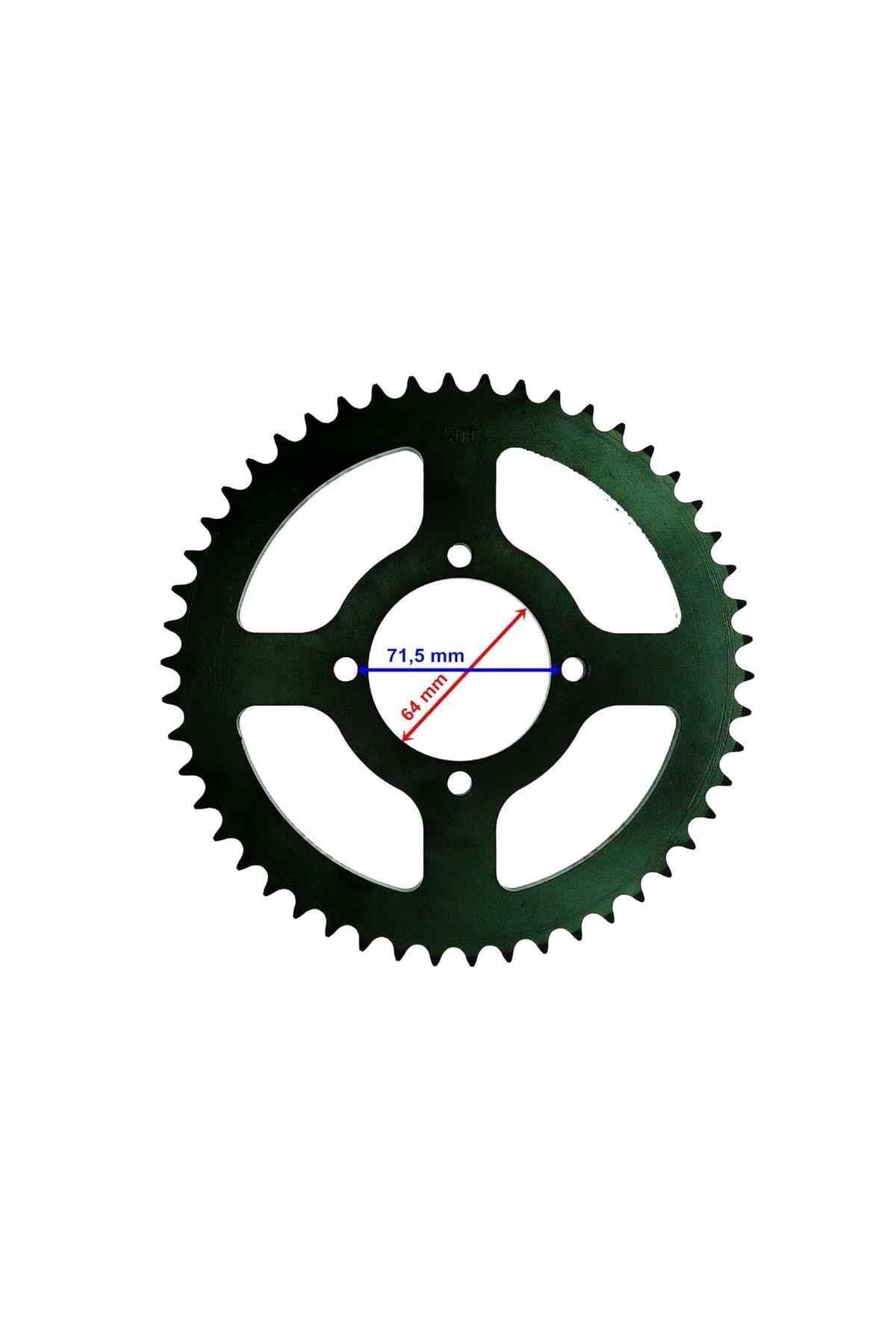 Ybr Uyumlu Arka Dişli 428-50T İç 64 Mm Ind Öm