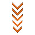 Cg Florasan Turuncu Çamurluk Üst Sticker