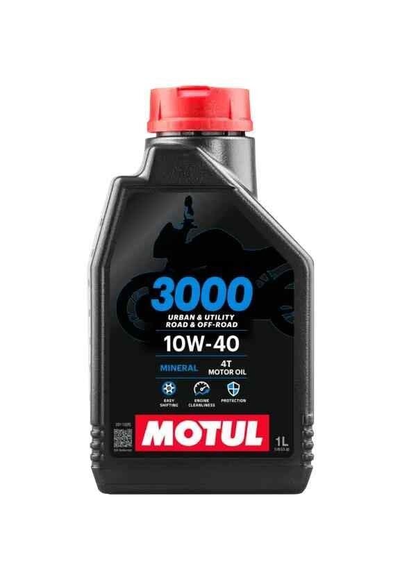 Motor Yağı 10W40 (4 T - 1 Litre) Motul (3000)