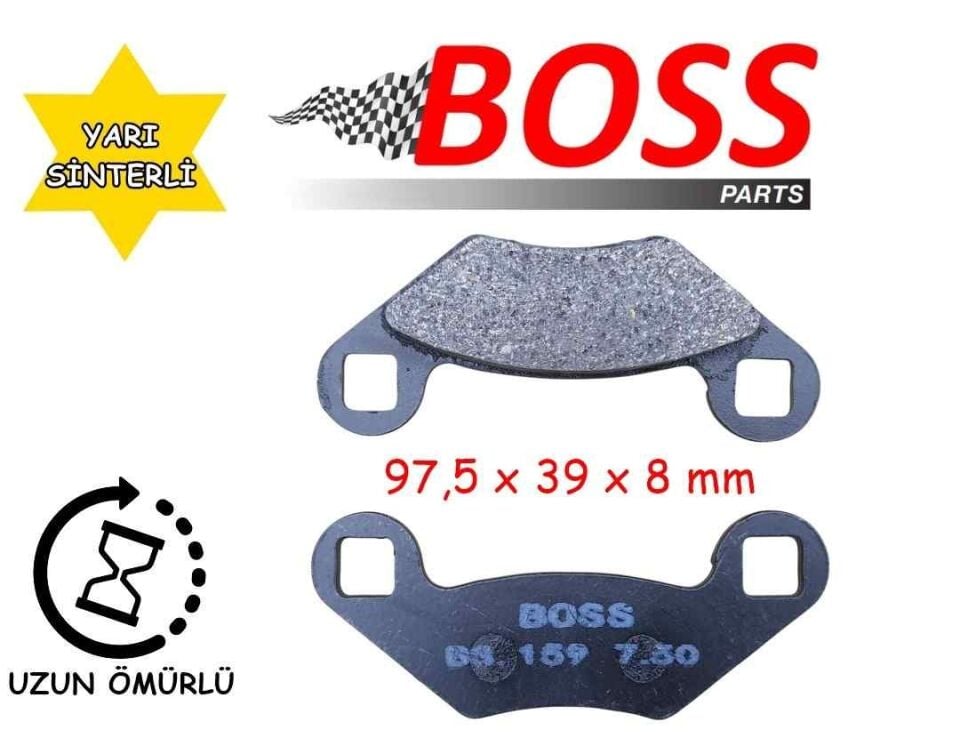 Atv Aeon Polaris Ön Fren Disk Balatası Boss Fa159