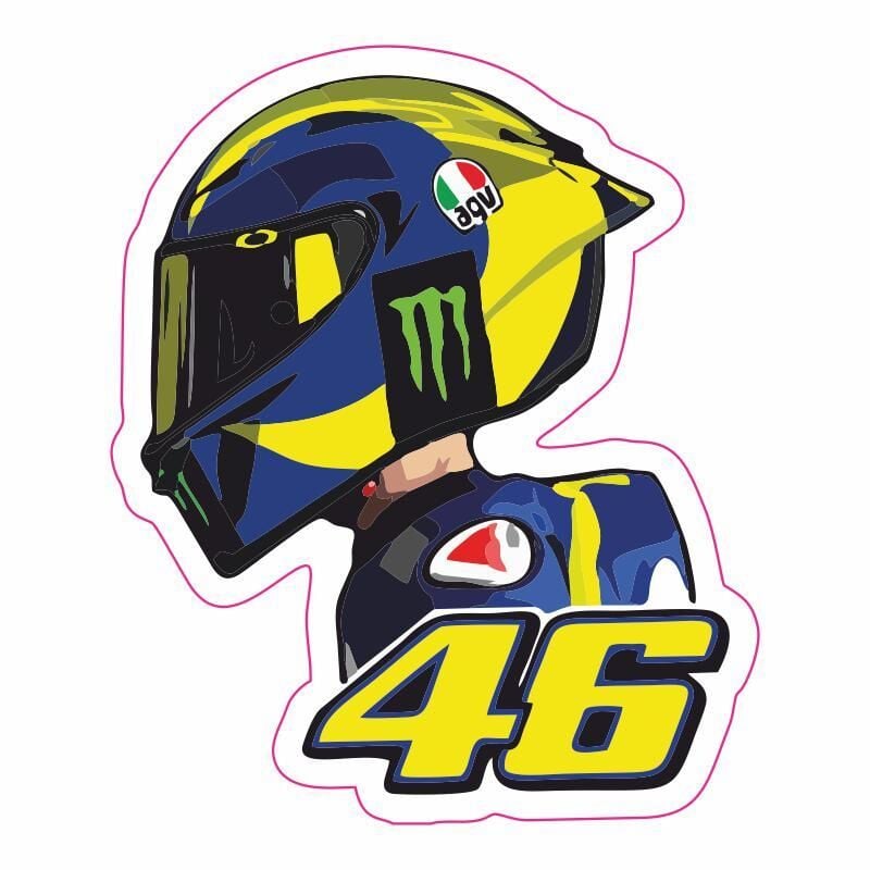 75 X 90 Mm Sticker 10Lu