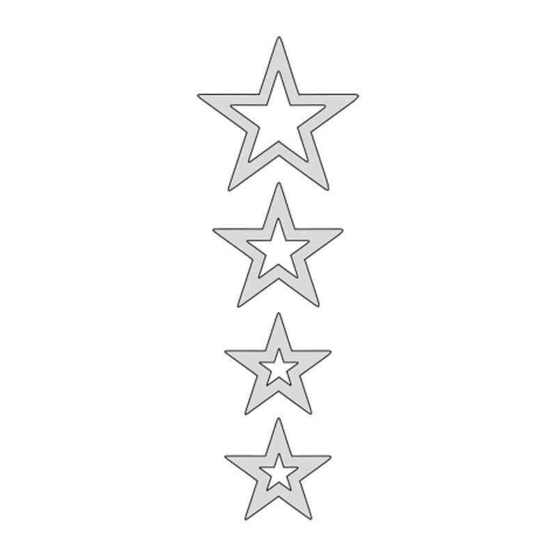 Cg Nikel Yıldızlı Çamurluk Üst Sticker