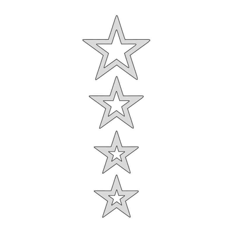 Cg Nikel Yıldızlı Çamurluk Üst Sticker