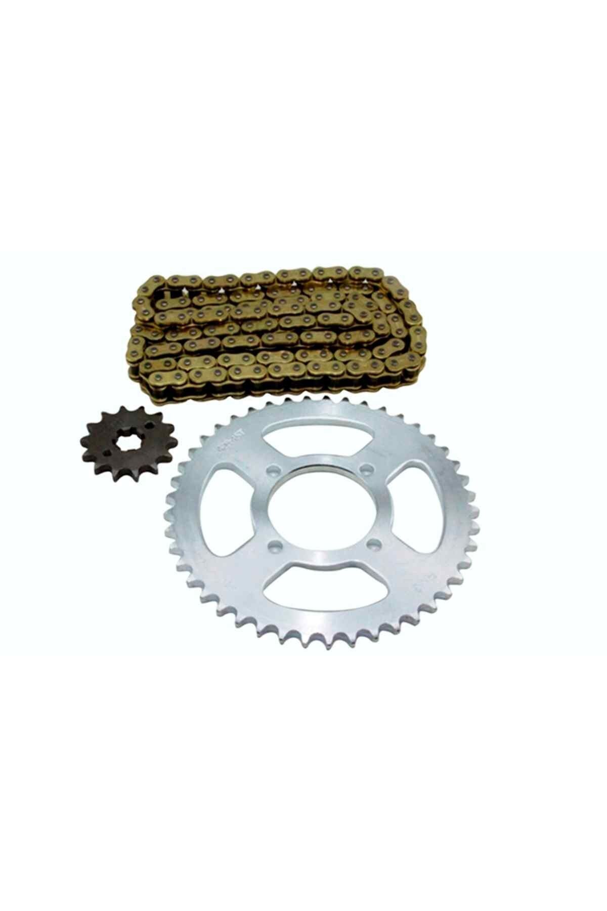 Ybr Uyumlu Ön-Arka Dişli Zincir Set O-Ringli Ramzey
