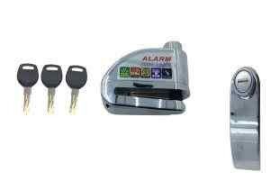 Disk Kilidi Alarm Sistemi Düz Anahtarlı Nikel