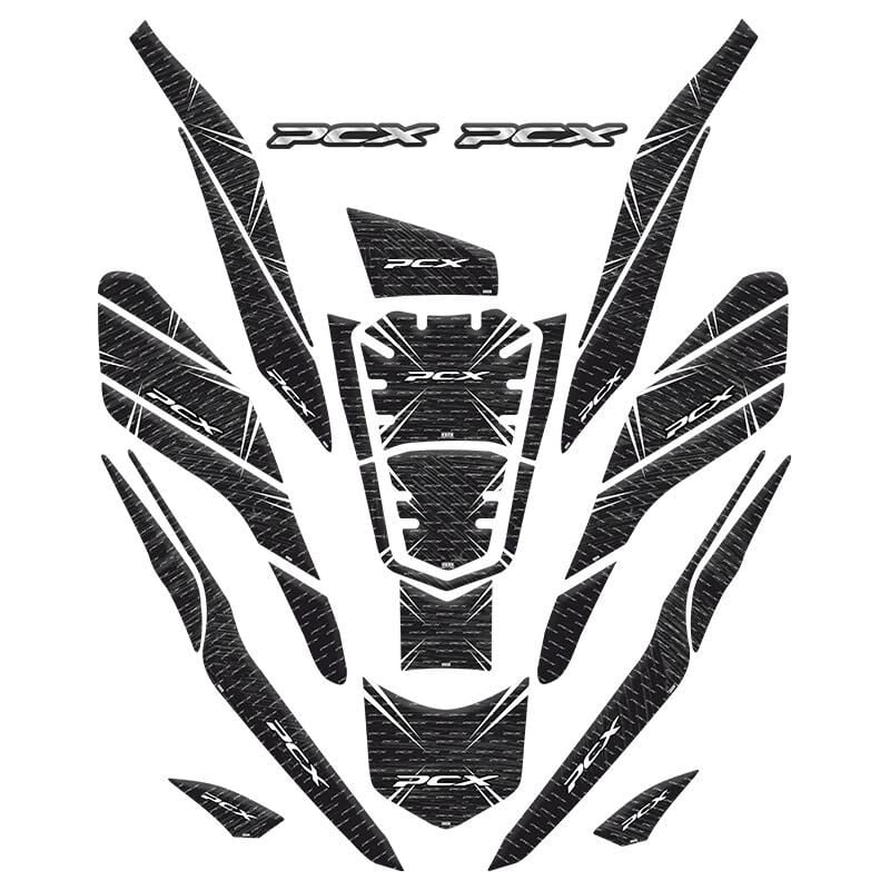 Honda Pcx 2021 - 2023 Uyumlu Tank Pad Set 006