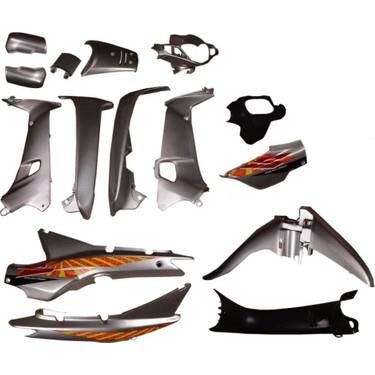 Cub Çelik Kaporta Seti Gri 16 Parça