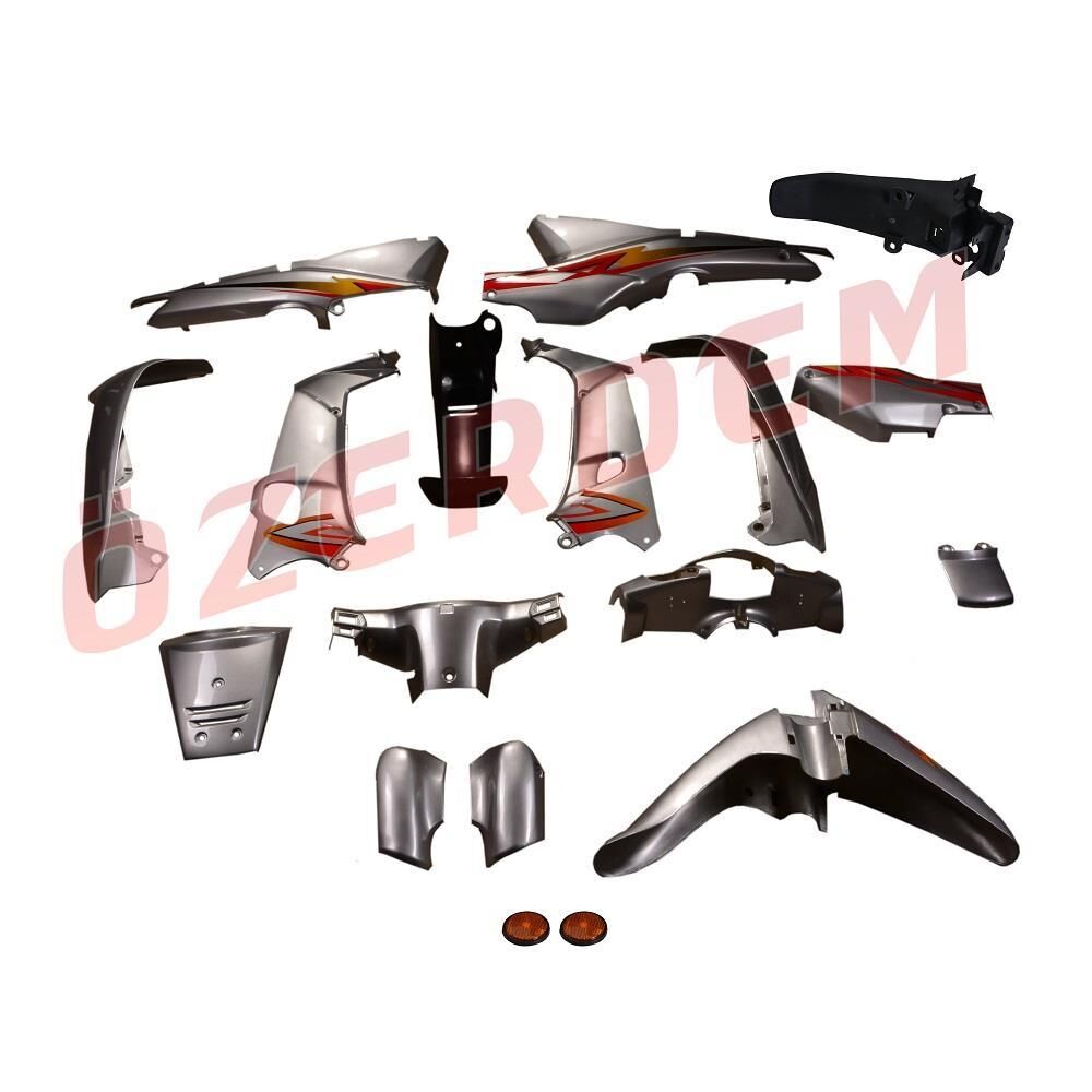 Mfh Kaporta Seti Gri 16 Parça