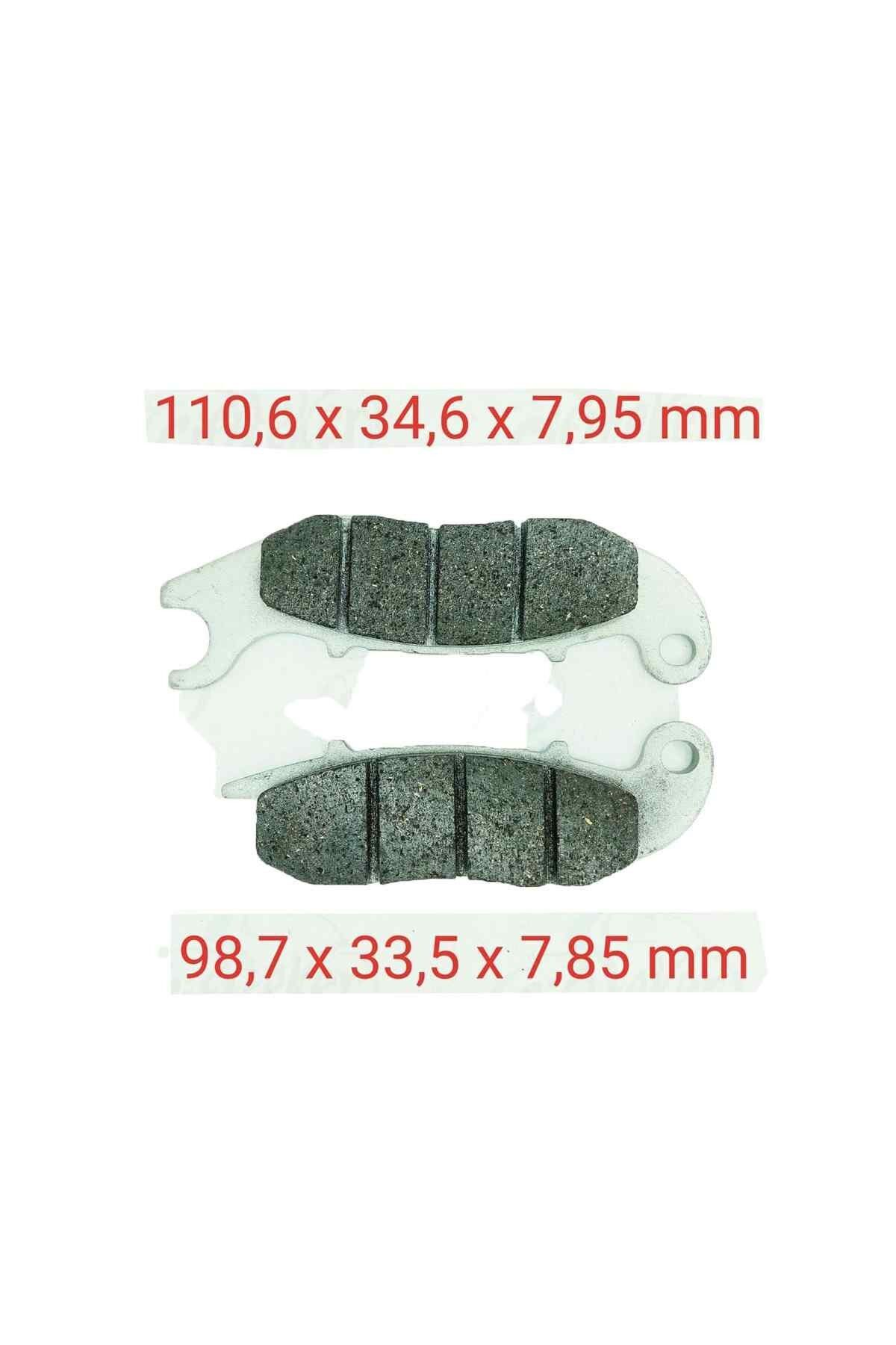 Bisan Cub Roadstar Ön Fren Disk Balatası Fa375