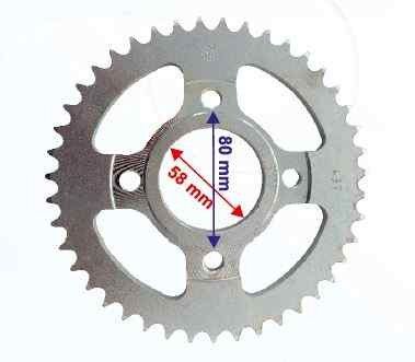 Cg Model Arka Dişli 428-43T İç 58 Mm Öm