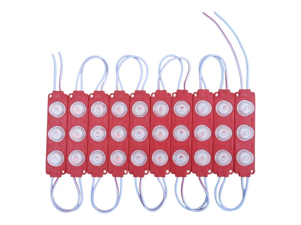 Yapışkan Led Kırmızı 3 10 Lu Set