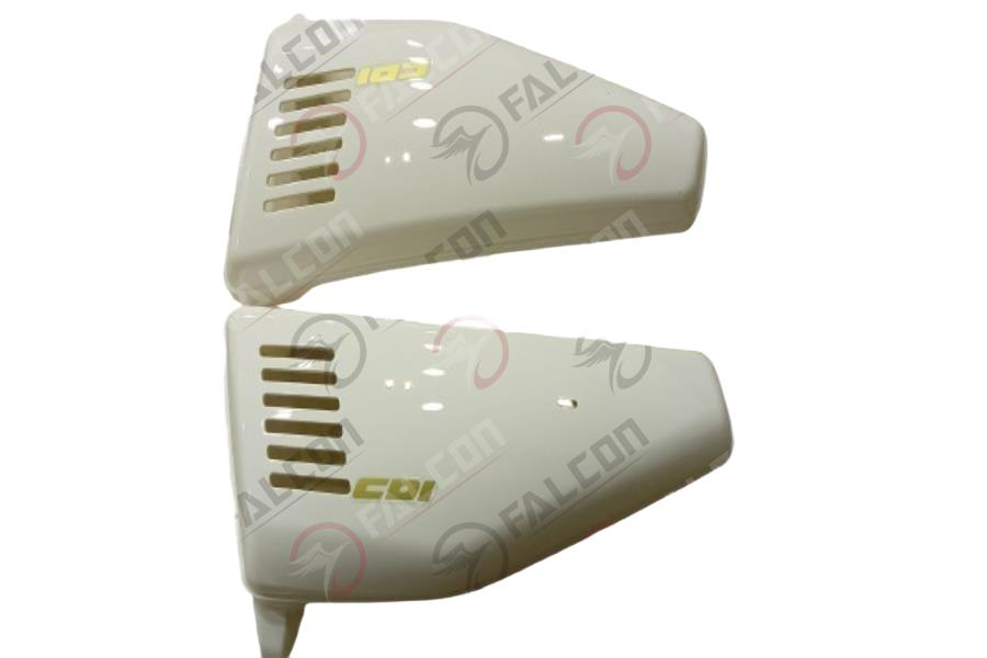 Falcon Yan Kapak Sağ Sol Beyaz Takım-Süper 100-5 Yeni