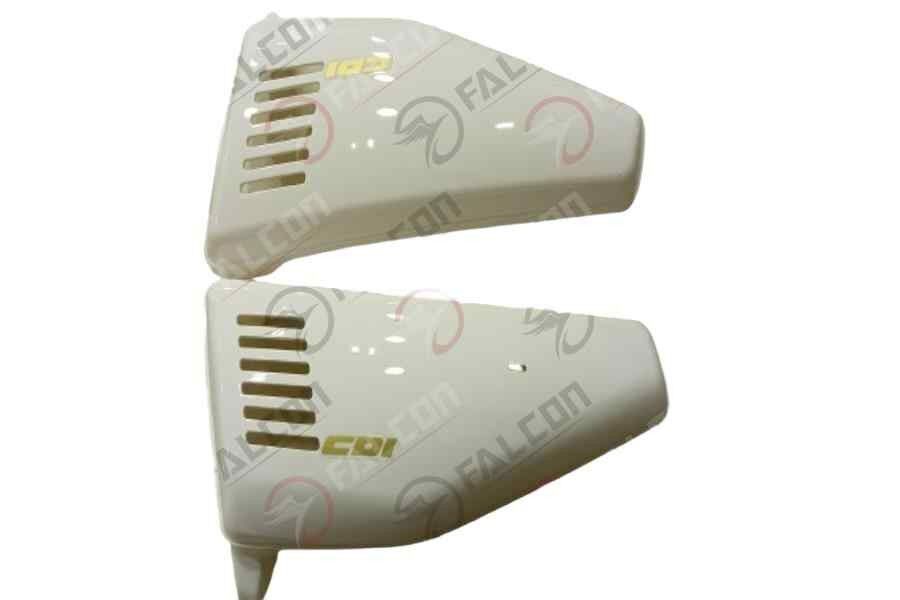 Falcon Yan Kapak Sağ Sol Beyaz Takım-Süper 100-5 Yeni
