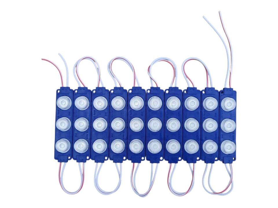 Yapışkan Led Mavi 3 10 Lu Set