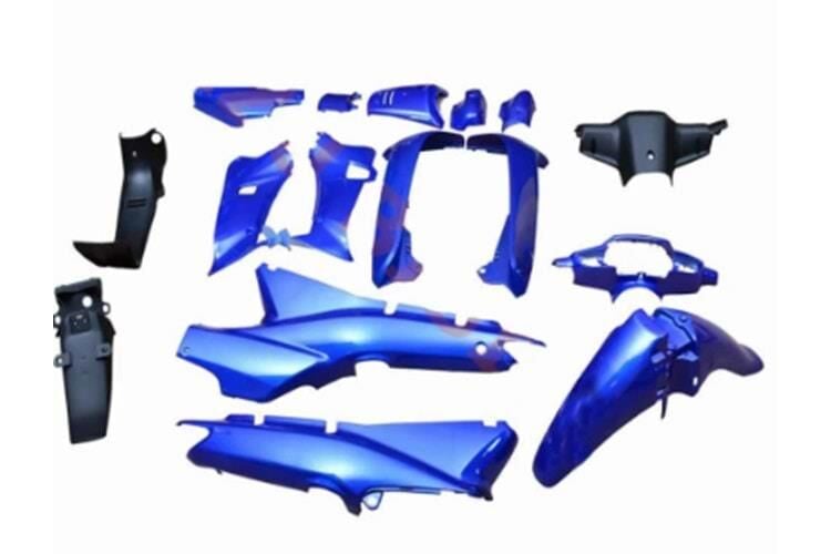 Bisan Kaporta Seti (Far+Stop Yok) Mavi Cub Stickerlı