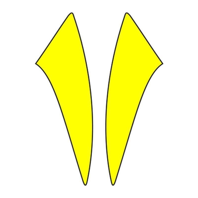 Cg Sarı Çamurluk Yan Sticker