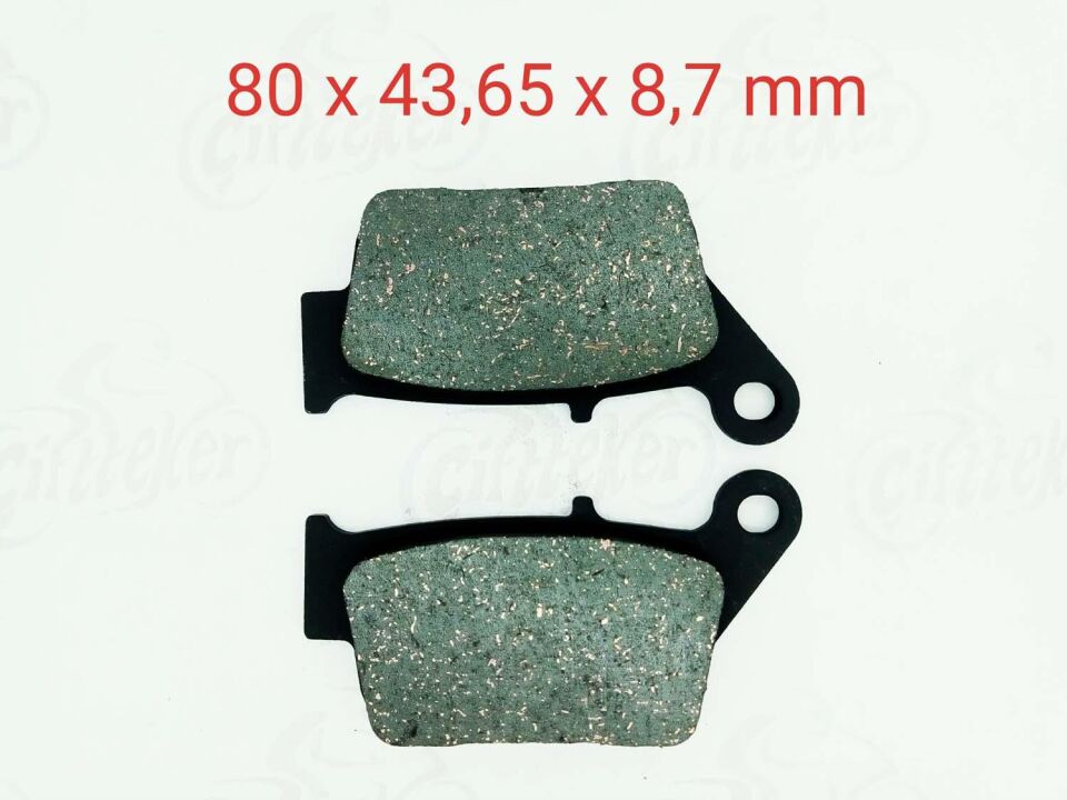 Yamaha Xmax 250 Arka Fren Disk Balatası Fa678 (2014-2016) Vt