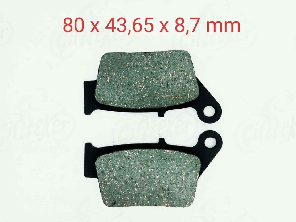 Yamaha Xmax 250 Arka Fren Disk Balatası Fa678 (2014-2016) Vt